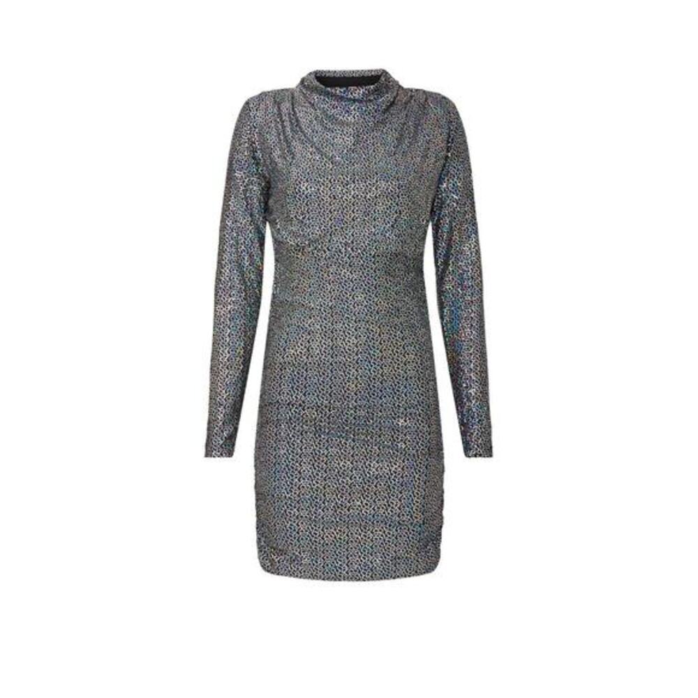 Alexia Admor Rainbow Sequin Dress Size 4 - Picture 7 of 12